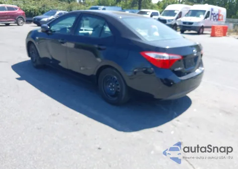 2014 Toyota Corolla Le z USA, uszkodzony, nr VIN 2T1BURHE9EC116487